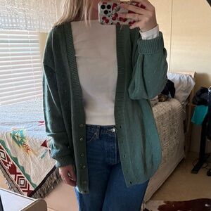 Vintage oversized cardigan